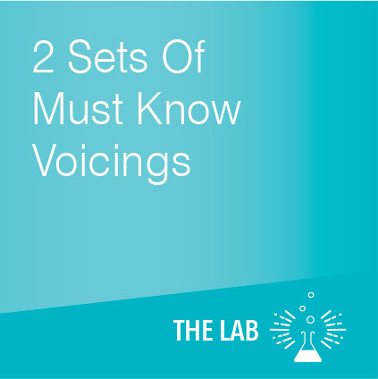 2 Sets Of Must Know Voicings
